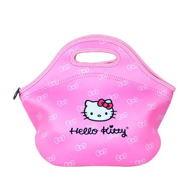 LONCHERA SCOOL HELLO KITTY ROSA NEOPRENO - 1