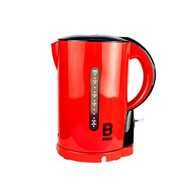HERVIDOR BASA 1.7 LT ROJO CURVE STYLE 1800W