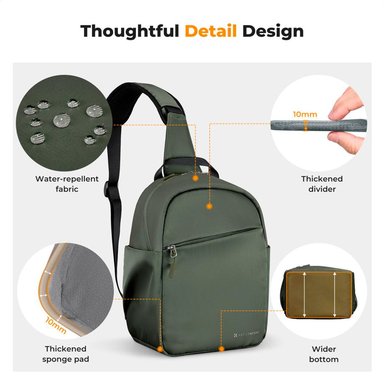 MOCHILA KYF CONCEPT KF13.171V2 - VERDE - 4