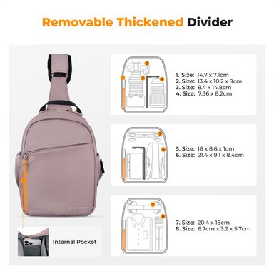 MOCHILA KYF CONCEPT KF13.171V1 PALO ROSA - 2