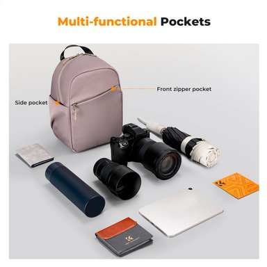MOCHILA KYF CONCEPT KF13.171V1 PALO ROSA - 3