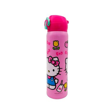 TOMATODO BOTELLA ACERO HELLO KITTY SCOOL ROSA 420ML 703916