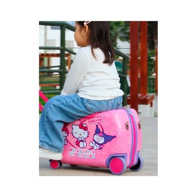 MALETA BOLSO INFANTIL HELLO KITTY SCOOL CARRY ON - 4