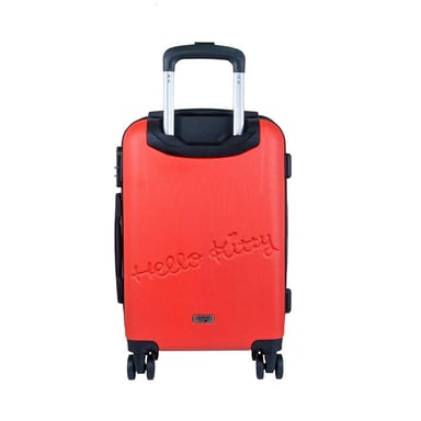 MALETA DE CABINA HELLO KITTY SCOOL CARRY ON ROJA - 3