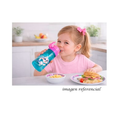 VAJILLA INFANTIL PAW PATROL N + TOMATODO SCOOL MELAMINE 703522 - 3