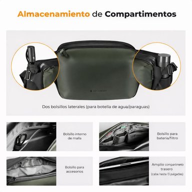 ESTUCHE KYF CONCEPT 12L - KF13.177V2 - VERDE OSCURO - 6
