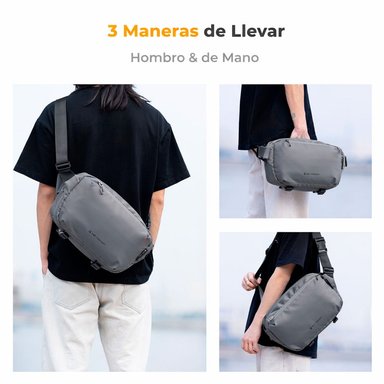 ESTUCHE PARA CAMARA FOTOGRAFICA KYF CONCEPT  KF13.157V6 GRIS OSCURO - 6