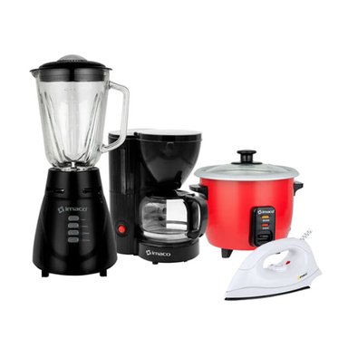 COMBO LICUADORA IMACO+ ARROCERA+CAFETERA+PLANCHA - 1
