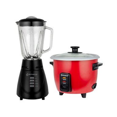 COMBO LICUADORA IMACO+ ARROCERA+CAFETERA+PLANCHA - 2