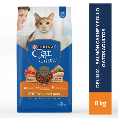 ALIMENTO PARA GATOS CAT CHOW DELIMIX 8KG
