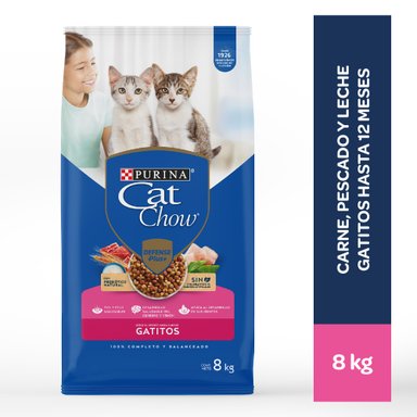 COMIDA PARA GATO CAT CHOW GATITOS 8KG