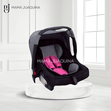 COCHE CUNA EBABY BRAVIAR NEW TRAVEL SYSTEM ROSADO - 2