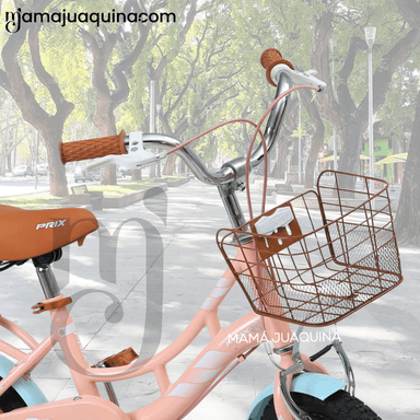 BICICLETA PARA NIÑA ARO 12 «PRIX DELUXE» CELESTE - 3