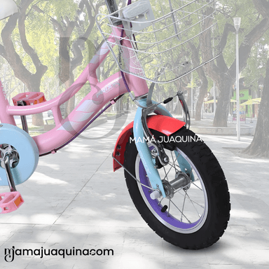 BICICLETA KINGS NIÑA ARO 12 «PRIX DELUXE» LIGHT PINK - 4