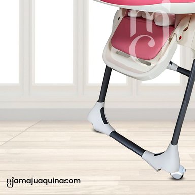 SILLA COMER BABY LUNCH BUDDY ROSADO BEBÉ GRADUABLE - 2