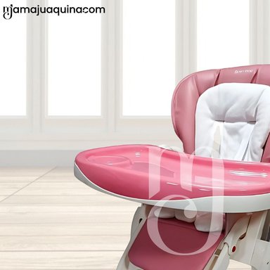 SILLA COMER BABY LUNCH BUDDY ROSADO BEBÉ GRADUABLE - 3