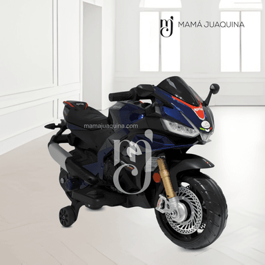 MOTO A BATERÍA PARA NIÑOS «YAMAHA» LICENCED NEGRO - 2