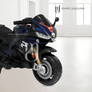 MOTO A BATERÍA PARA NIÑOS «YAMAHA» LICENCED NEGRO - 4