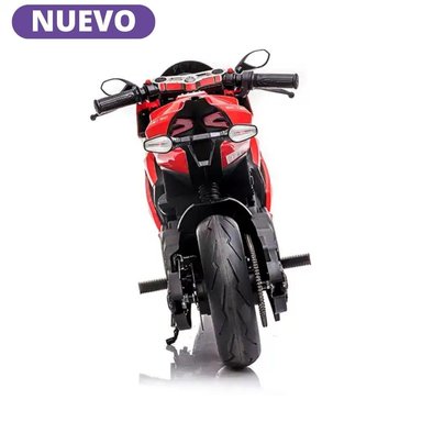 MOTO A BATERÍA PARA NIÑOS «DUCATI DIAVE» LICENCED ROJO - 5