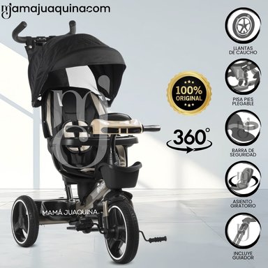 SILLA AUTO BABY KITS VENECIA NEGRO RECIÉN NACIDO