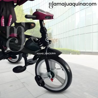 TRICICLO KIDS PEDAL BABY MORADO GUIADOR - 4
