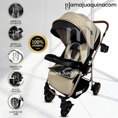 COCHE CUNA BEAUTIFUL MERCURY EDICIÓN LIMITADA BEIGE