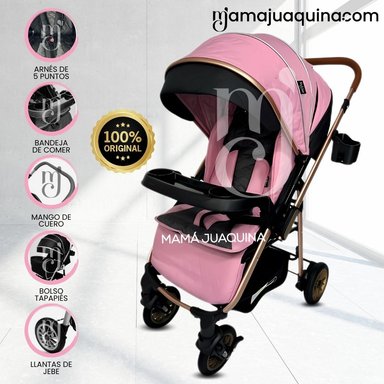 COCHE CUNA BEAUTIFUL MERCURY EDICIÓN LIMITADA ROSADO