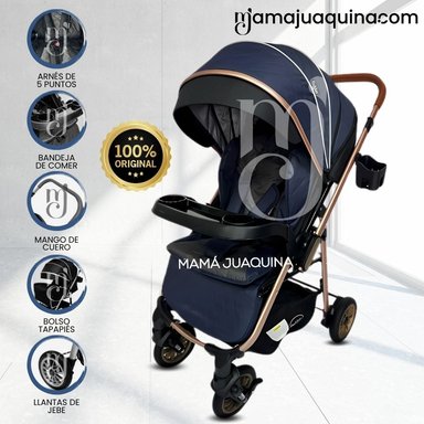 COCHE CUNA BEAUTIFUL MERCURY EDICIÓN LIMITADA AZUL