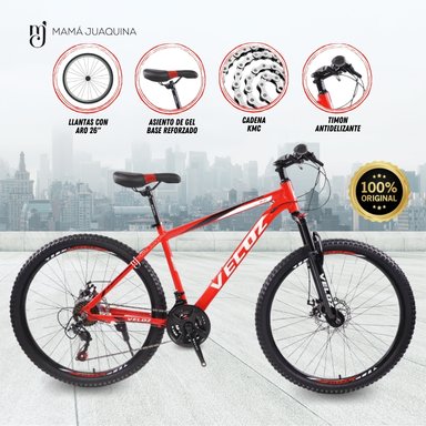 BICICLETA DEPORTIVA ARO 26 PATHWAY ROJO