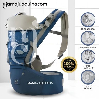 CANGURO BALLENITA 3 EN 1 AZUL BEBÉ