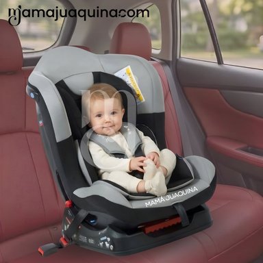 SILLA AUTO EBABY RECLINABLE MASI GRIS CLARO RECIÉN NACIDO - 2