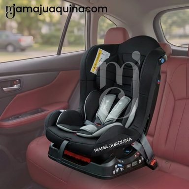 SILLA AUTO EBABY RECLINABLE MASI NEGRO RECIÉN NACIDO - 4