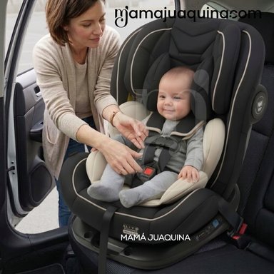 SILLA DE AUTO 360° «DONAN» BEIGE - 2