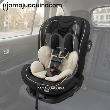 SILLA DE AUTO 360° «DONAN» BEIGE - 3
