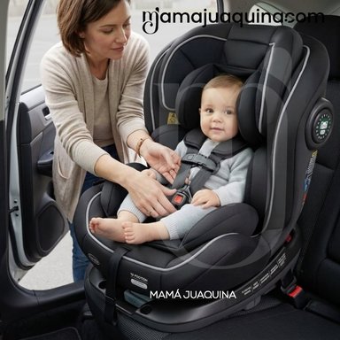 SILLA DE AUTO 360° «DONAN» NEGRO - 2