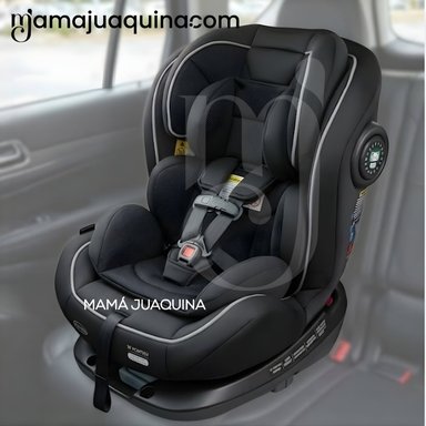 SILLA DE AUTO 360° «DONAN» NEGRO - 3