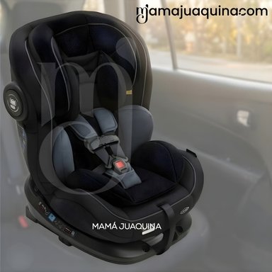 SILLA DE AUTO 360° «DONAN» GRIS OSCURO - 3