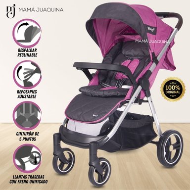 COCHE PASEO EBABY DASH FUCSIA EDICIÓN LIMITADA