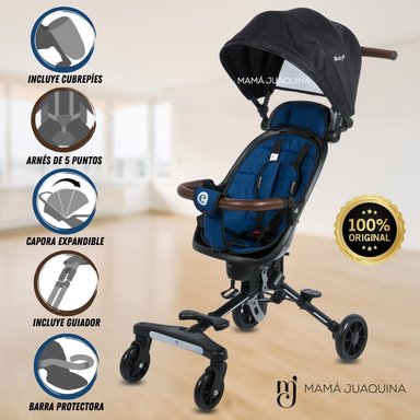 COCHE PASEO EBABY EASY RIDE AZUL PLEGABLE EDICIÓN LIMITADA