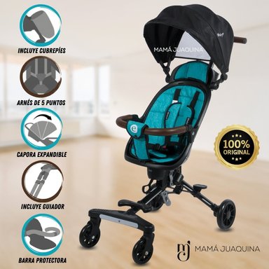 COCHE PASEO EBABY EASY RIDE VERDE PLEGABLE EDICIÓN LIMITADA