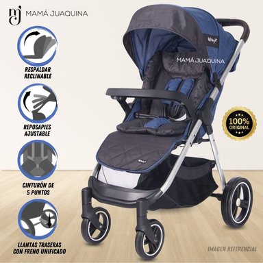 COCHE PASEO EBABY DASH AZUL EDICIÓN LIMITADA