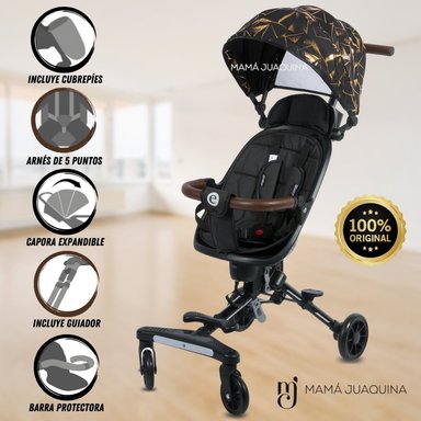 COCHE PASEO EBABY EASY RIDE NEGRO PLEGABLE EDICIÓN LIMITADA