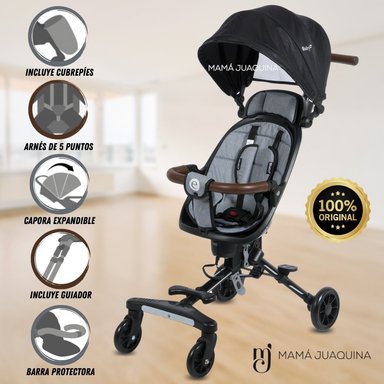 COCHE PASEO EBABY EASY RIDE GRIS PLEGABLE EDICIÓN LIMITADA