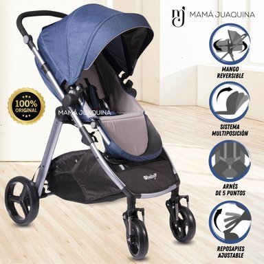 COCHE PASEO EBABY NORTH AZUL EDICIÓN LIMITADA