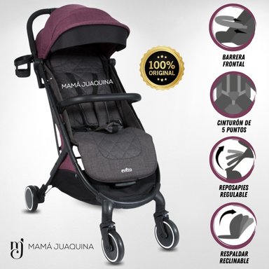 COCHE PASEO EBABY SIWA MORADO EDICIÓN LIMITADA