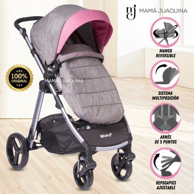COCHE PASEO EBABY NORTH ROSADO EDICIÓN LIMITADA