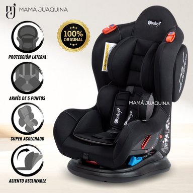 SILLA AUTO EBABY LANCASTER NEGRO RECIÉN NACIDO EDICIÓN LIMITADA