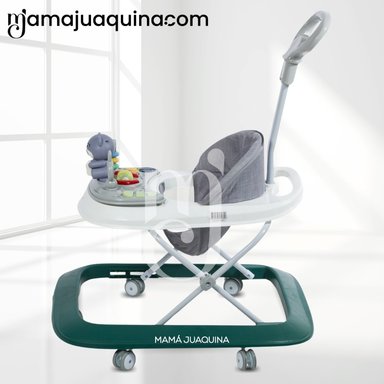 ANDADOR EBABY CON BANDEJA MUSICAL FALL GUYS VERDE - 3