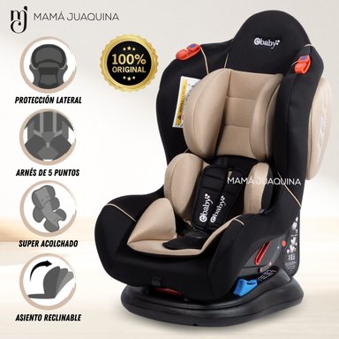 SILLA AUTO EBABY LANCASTER BEIGE RECIÉN NACIDO EDICIÓN LIMITADA
