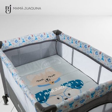 CUNA DE LUJO «MAYER» EDICIÓN LIMITADA AZUL CLARO - 3